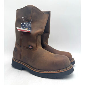 Thorogood WELLIGTON STEEL TOE Men's NEW Work Boot Brown US Size 8.5D